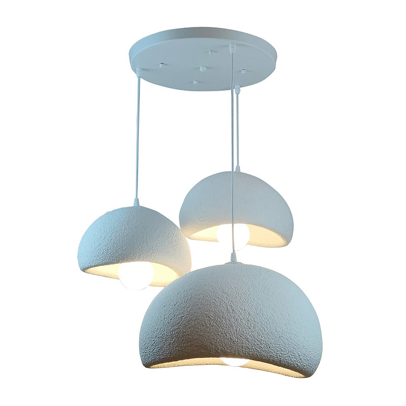 Φωτιστικό οροφής Bertow  μέταλλο-ps λευκό Φ40x100εκ - Pakobazaar