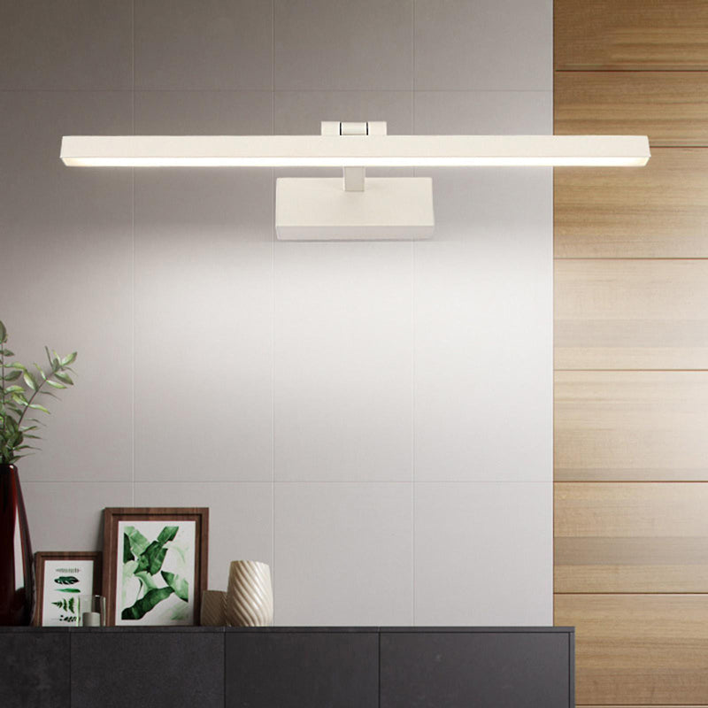 Φωτιστικό τοίχου-απλίκα Debiwen  led μέταλλο λευκό 60x10x6εκ - Pakobazaar