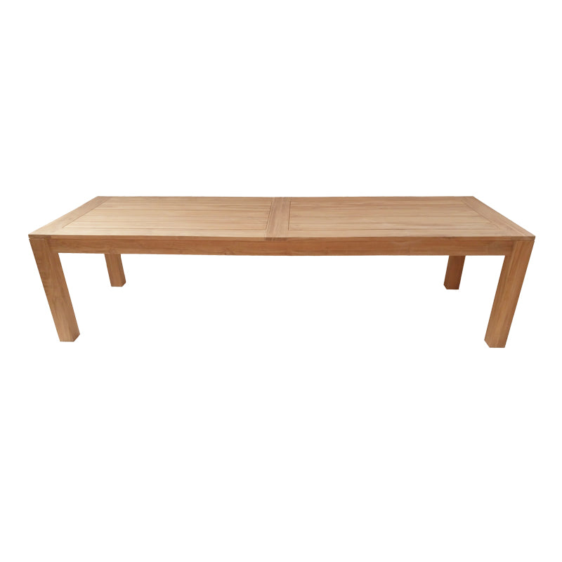 Τραπέζι Pablo  teak ξύλο σε φυσική απόχρωση 300x100x76εκ - Pakobazaar
