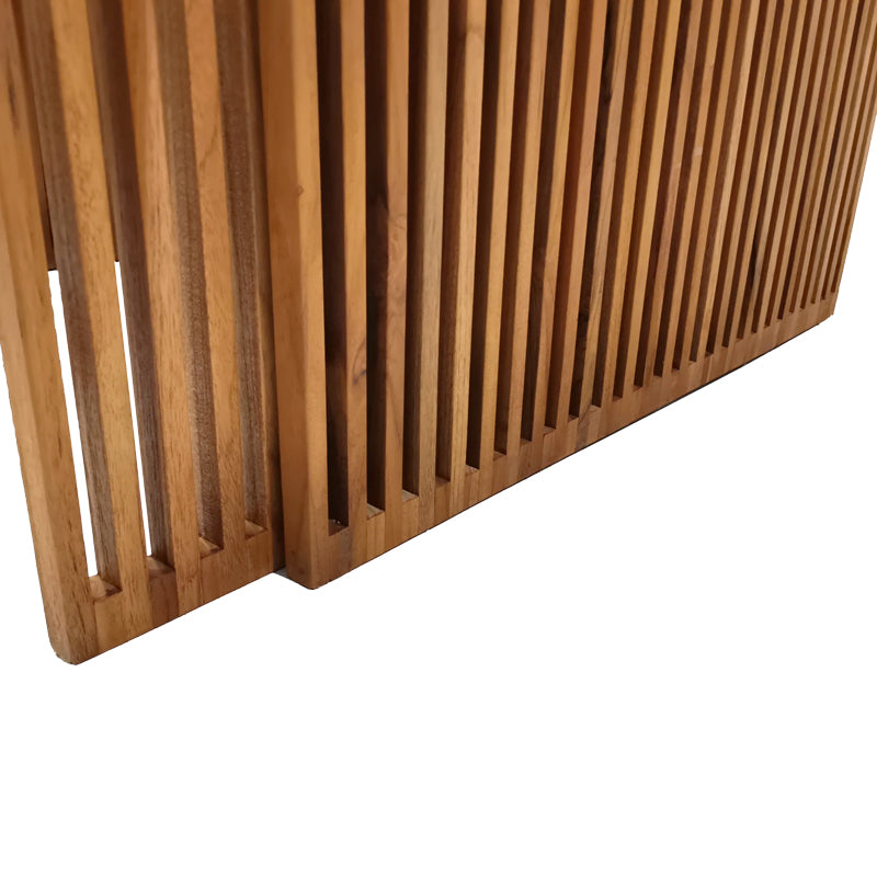 Τραπέζι Tinnie I  σετ 2τεμ teak ξύλο σε φυσική απόχρωση - Pakobazaar