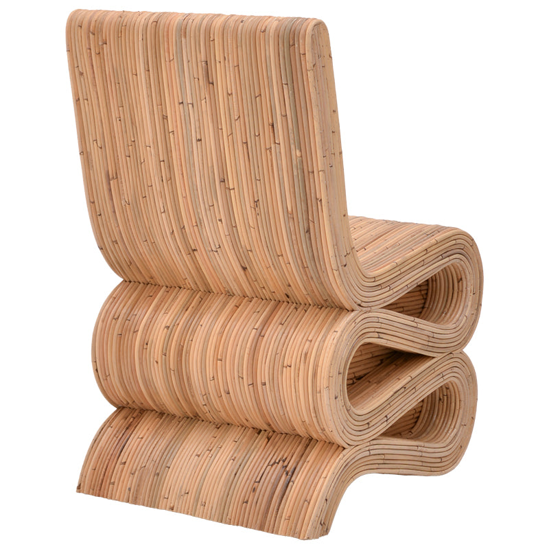 Πολυθρόνα Favorsy  rattan σε φυσική απόχρωση 52x65x90εκ - Pakobazaar