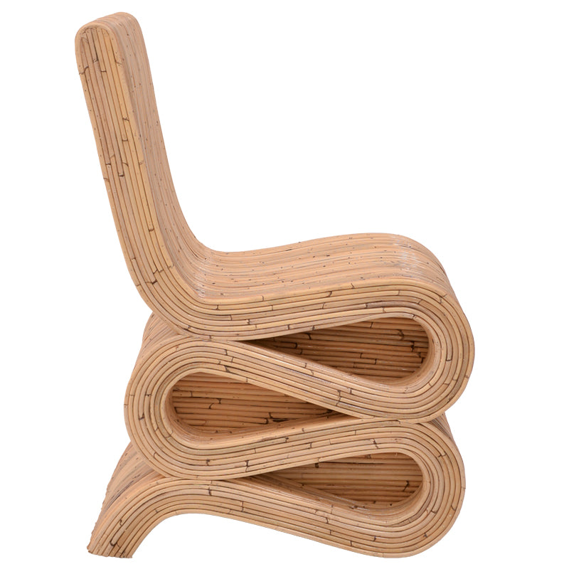 Πολυθρόνα Favorsy  rattan σε φυσική απόχρωση 52x65x90εκ - Pakobazaar