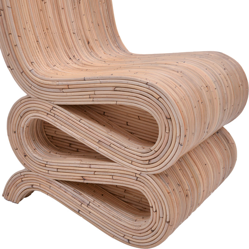 Πολυθρόνα Favorsy  rattan σε φυσική απόχρωση 52x65x90εκ - Pakobazaar
