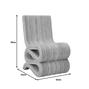 Πολυθρόνα Favorsy  rattan σε φυσική απόχρωση 52x65x90εκ - Pakobazaar