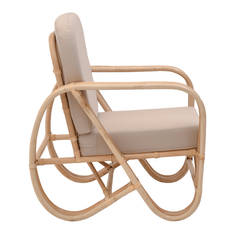 Σαλόνι Relmine-Siderty  σετ 3τεμ rattan σε φυσική απόχρωση - Image 4