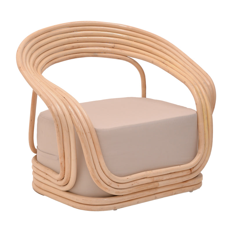 Σαλόνι Radictive-Siderty  σετ 3τεμ rattan σε φυσική απόχρωση - Image 2