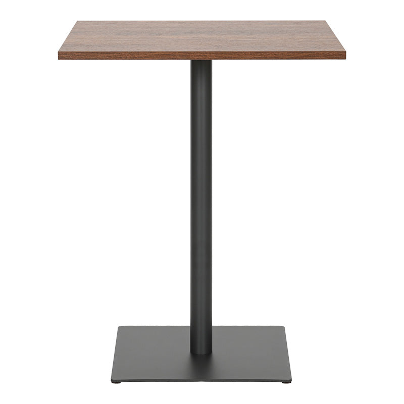 Τραπέζι Nerobian  mdf σε καρυδί απόχρωση 60x60x75εκ - Pakobazaar