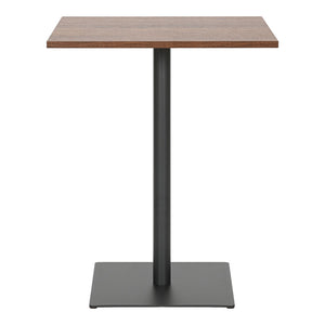 Τραπέζι Nerobian  mdf σε καρυδί απόχρωση 60x60x75εκ - Pakobazaar
