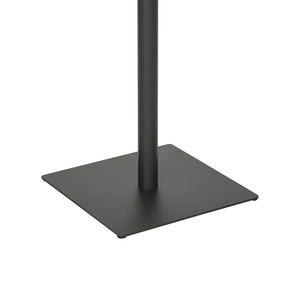 Τραπέζι Nerobian  mdf σε καρυδί απόχρωση 60x60x75εκ - Pakobazaar
