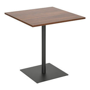 Τραπέζι Nerobian  mdf σε καρυδί απόχρωση 70x70x75εκ - Pakobazaar