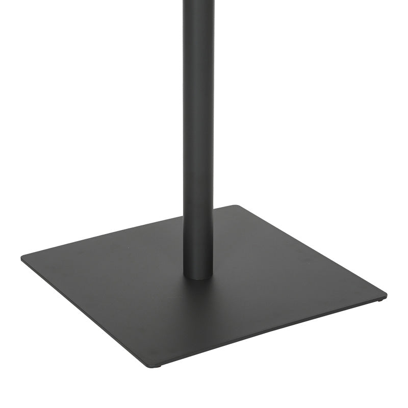 Τραπέζι Nerobian  mdf σε καρυδί απόχρωση 70x70x75εκ - Pakobazaar