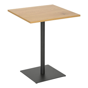 Τραπέζι Nerobian  mdf σε sonoma απόχρωση 60x60x75εκ - Pakobazaar
