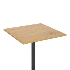 Τραπέζι Nerobian  mdf σε sonoma απόχρωση 60x60x75εκ - Pakobazaar