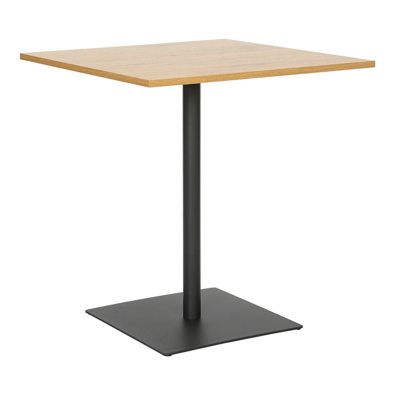Τραπέζι Nerobian  mdf σε sonoma απόχρωση 70x70x75εκ - Pakobazaar