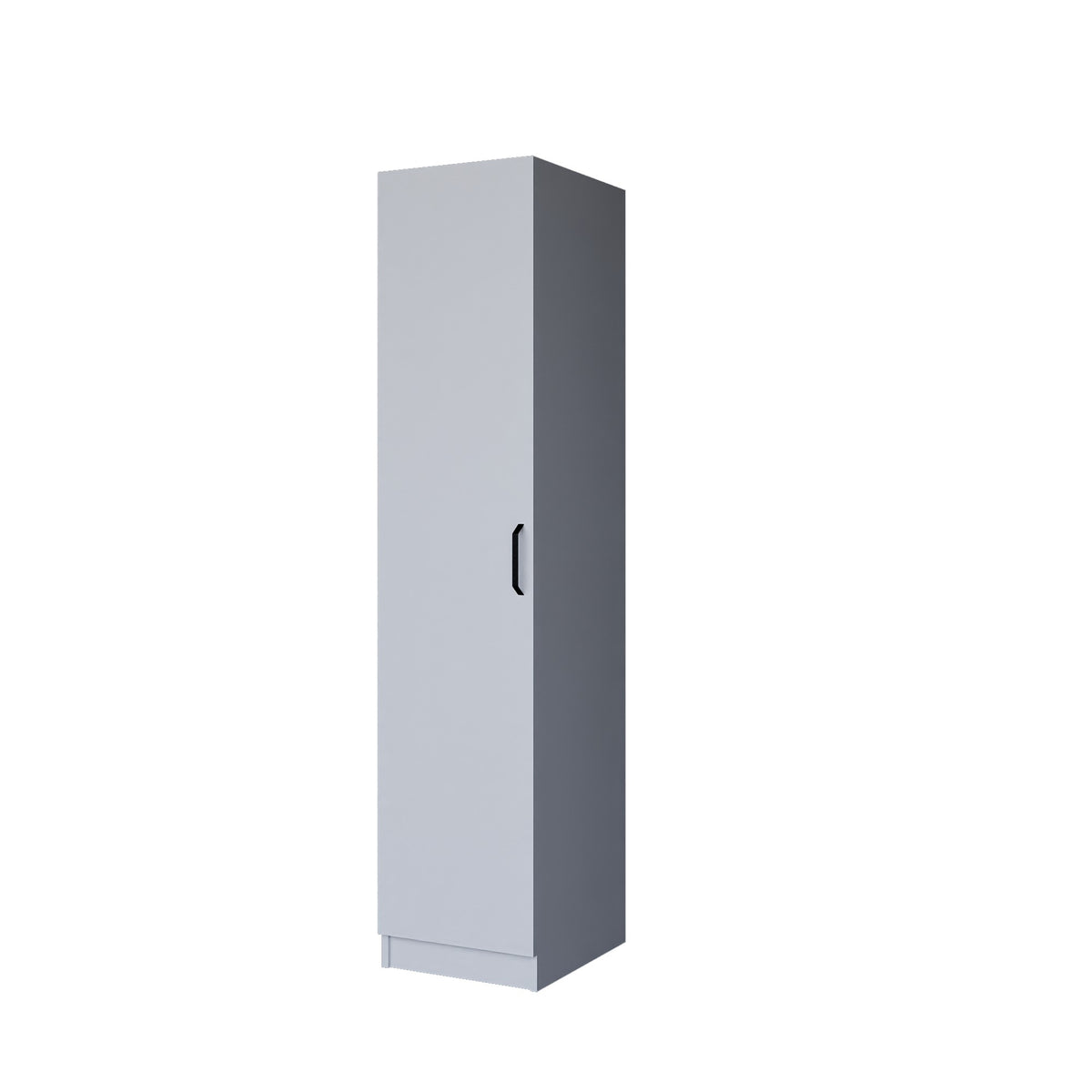 Ντουλάπα Agiofili Λευκό 40x47x182 εκ. Μελαμίνης - Pakobazaar