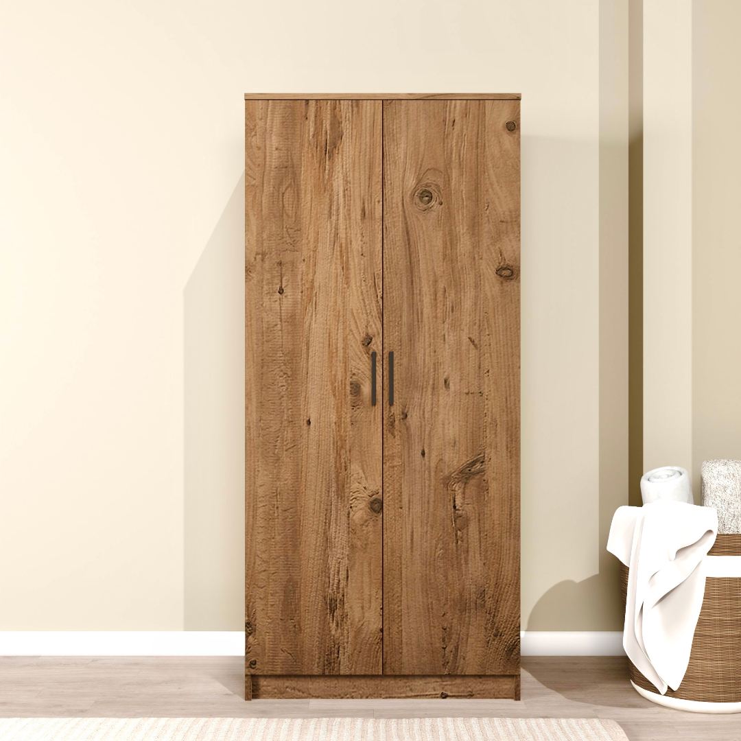 Ντουλάπα Mesotopos Ατλαντικό Πεύκο 80x51.8x180 εκ. Μελαμίνης