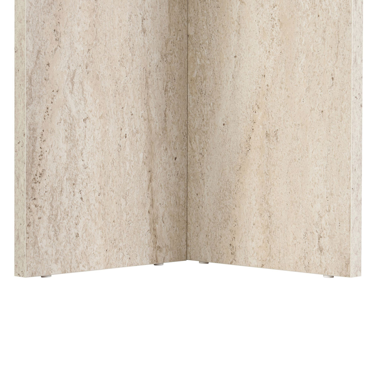 Τραπέζι Τραπεζαρίας Chalki Travertine 180x90x75 εκ. Μελαμίνης