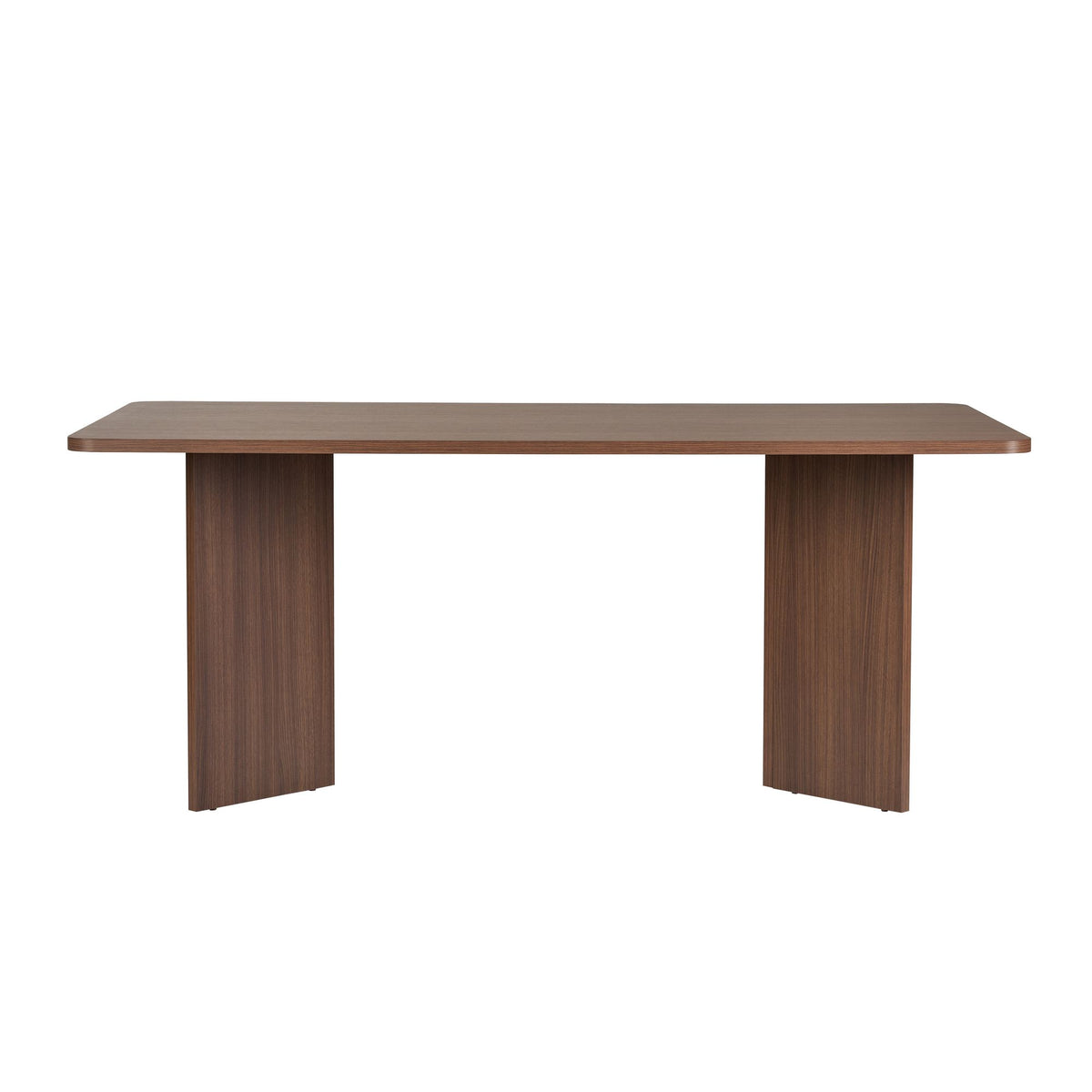 Τραπέζι Τραπεζαρίας Chalki Καρυδί 180x90x75 εκ. Μελαμίνης
