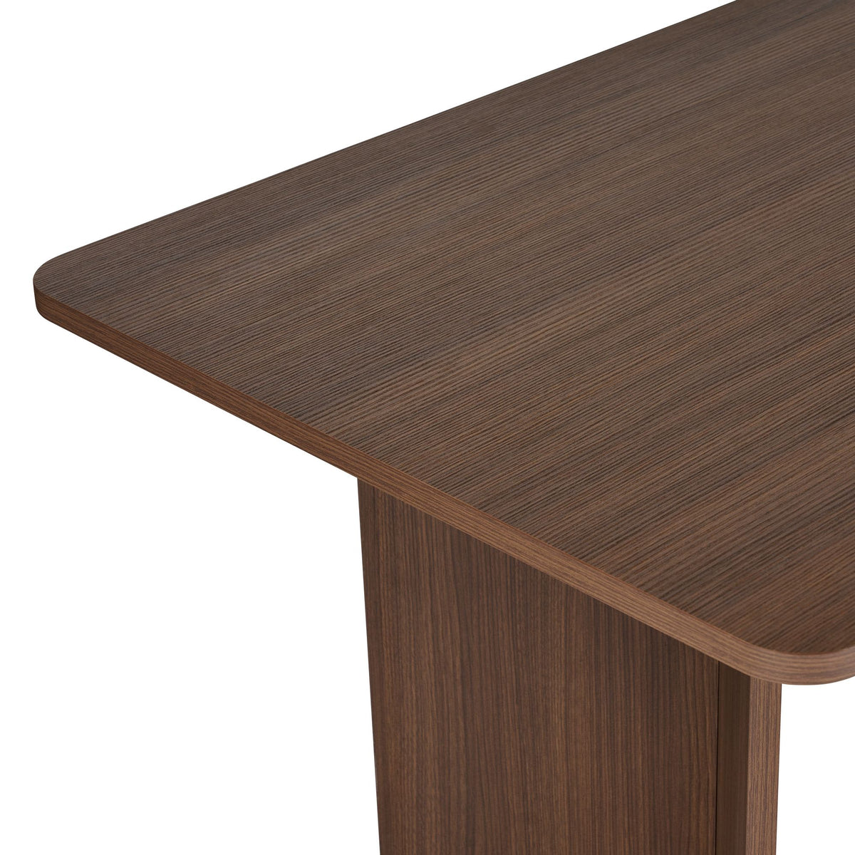 Τραπέζι Τραπεζαρίας Chalki Καρυδί 180x90x75 εκ. Μελαμίνης