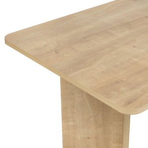 Τραπέζι Τραπεζαρίας Chalki Δρυς Μελί 180x90x75 εκ. Μελαμίνης