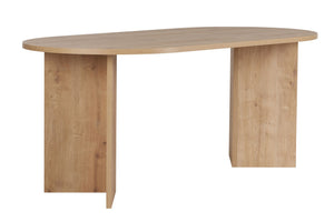 Τραπέζι Τραπεζαρίας Symi Δρυς Sapphire 180x90x75 εκ. Μελαμίνης - Pakobazaar