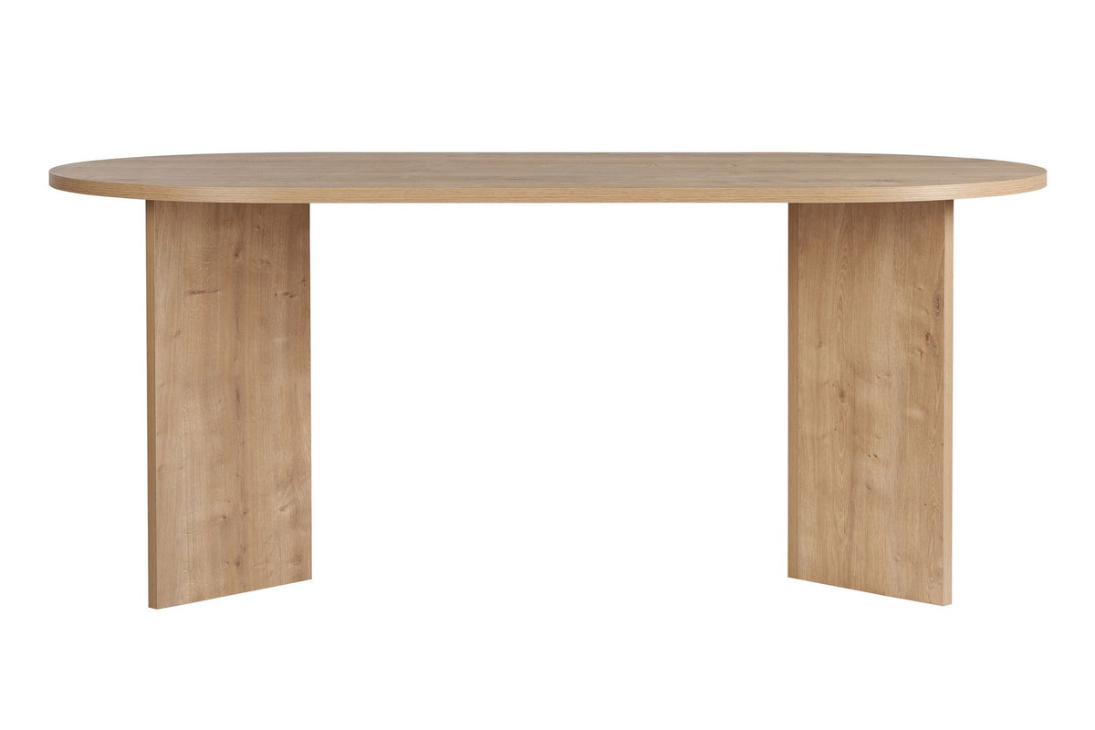 Τραπέζι Τραπεζαρίας Symi Δρυς Sapphire 180x90x75 εκ. Μελαμίνης - Pakobazaar