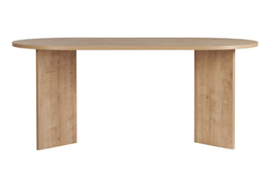 Τραπέζι Τραπεζαρίας Symi Δρυς Sapphire 180x90x75 εκ. Μελαμίνης - Pakobazaar