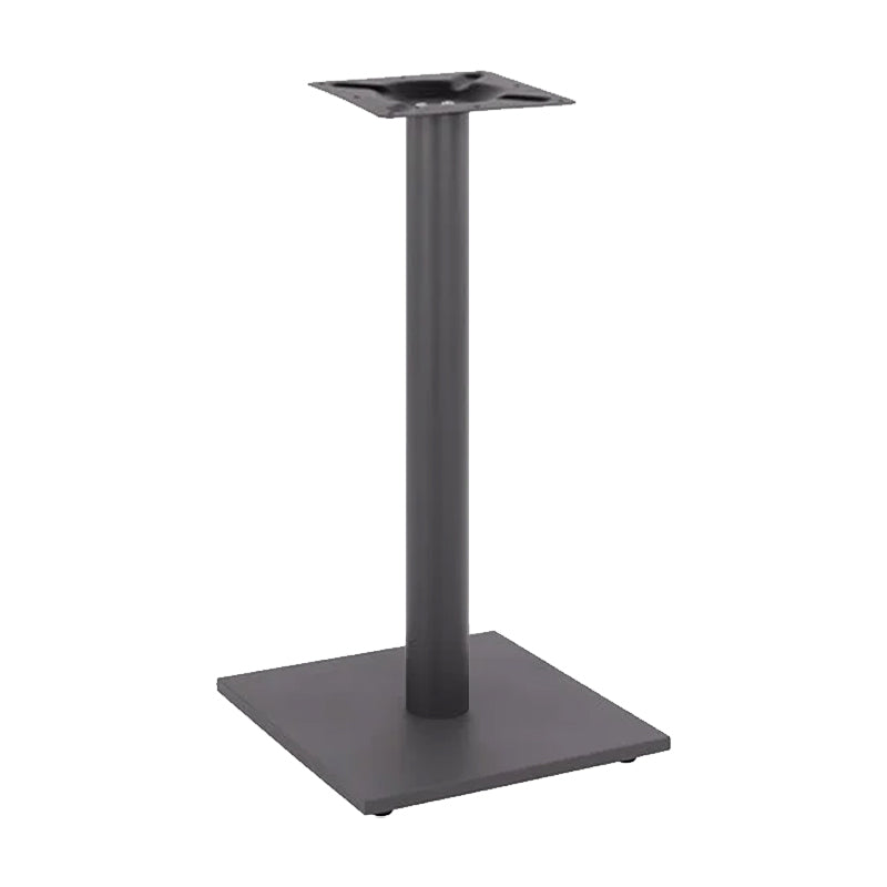 Βάση τραπεζιού Bar Batan  μεταλλική σε μαύρη απόχρωση 40x40x94εκ - Image 1