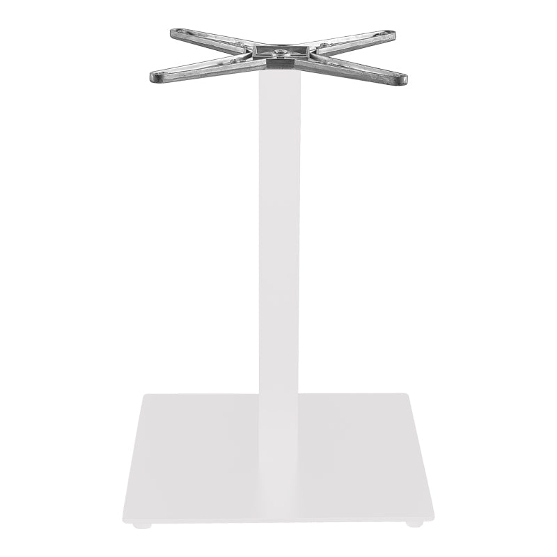 Βάση τραπεζιού Thonor  μεταλλική σε λευκή απόχρωση 48x48x73εκ