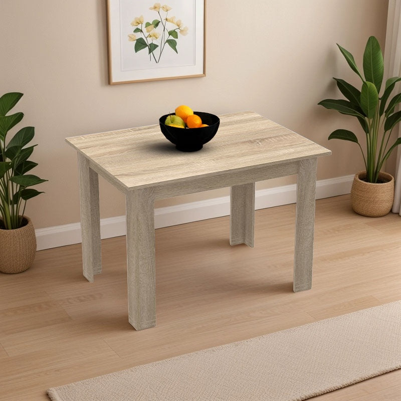 Τραπέζι Manka  σε sonoma απόχρωση 110x80x77εκ - Pakobazaar