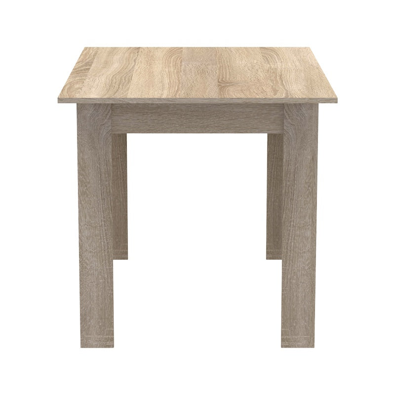 Τραπέζι Manka  σε sonoma απόχρωση 110x80x77εκ - Pakobazaar
