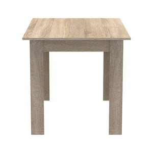 Τραπέζι Manka  σε sonoma απόχρωση 110x80x77εκ - Pakobazaar