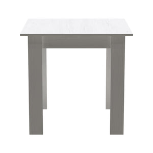 Τραπέζι Manka I  σε λευκή απόχρωση 80x80x77εκ - Image 4