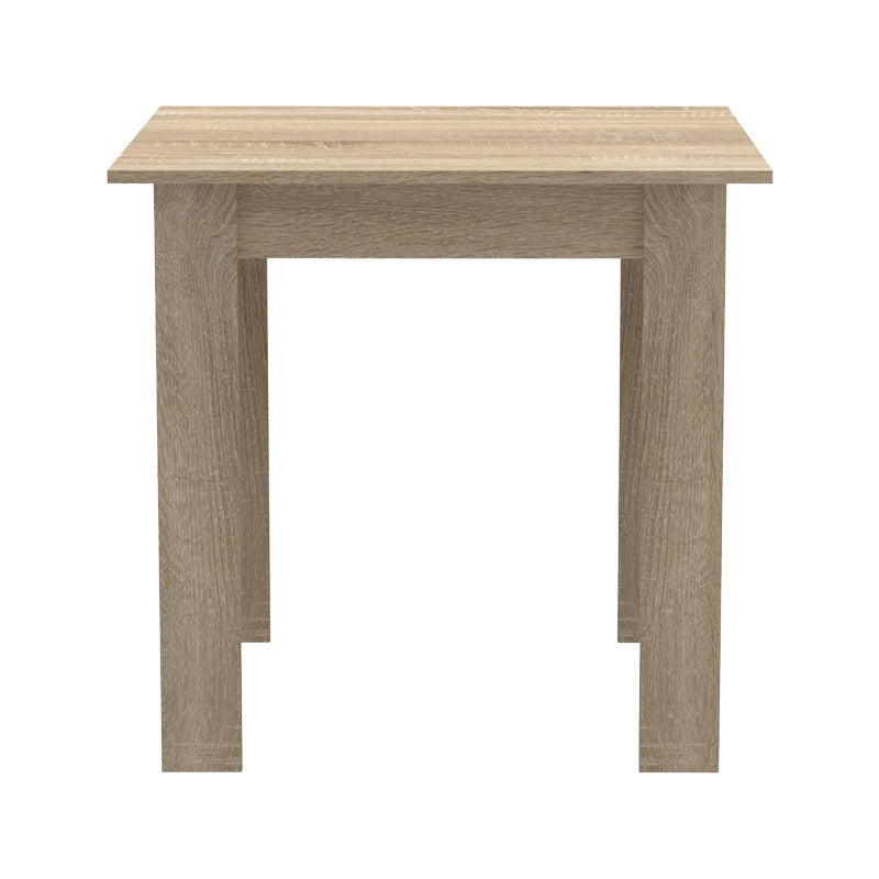 Τραπέζι Manka I  σε sonoma απόχρωση 80x80x77εκ