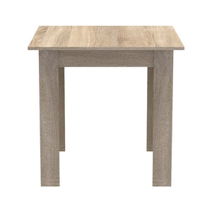 Τραπέζι Manka I  σε sonoma απόχρωση 80x80x77εκ - Pakobazaar