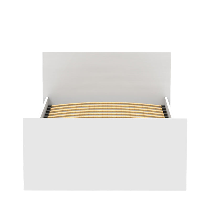 Κρεβάτι Toscana  σε λευκή απόχρωση 90x200εκ - Image 3