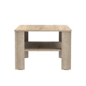 Τραπέζι σαλονιού Κhofi  σε sonoma απόχρωση 90x60x42.3εκ - Image 4