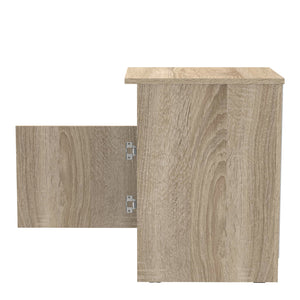 Κομοδίνο Galdi  σε sonoma απόχρωση 40x45x60εκ - Pakobazaar