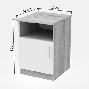 Κομοδίνο Galdi  σε sonoma απόχρωση 40x45x60εκ - Pakobazaar