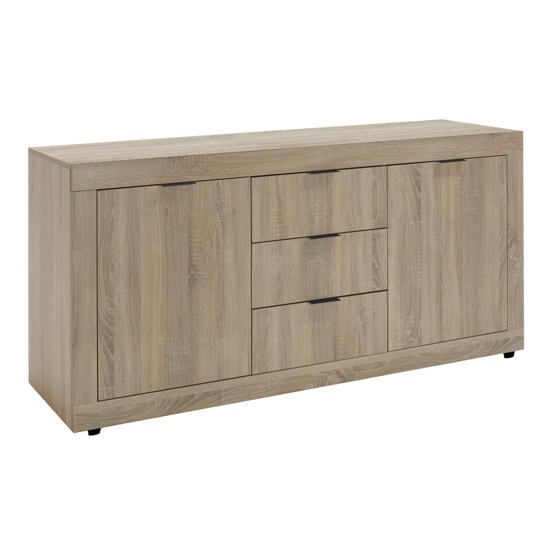 Μπουφές Doha  σε sonoma απόχρωση 180x45x80.5εκ - Pakobazaar