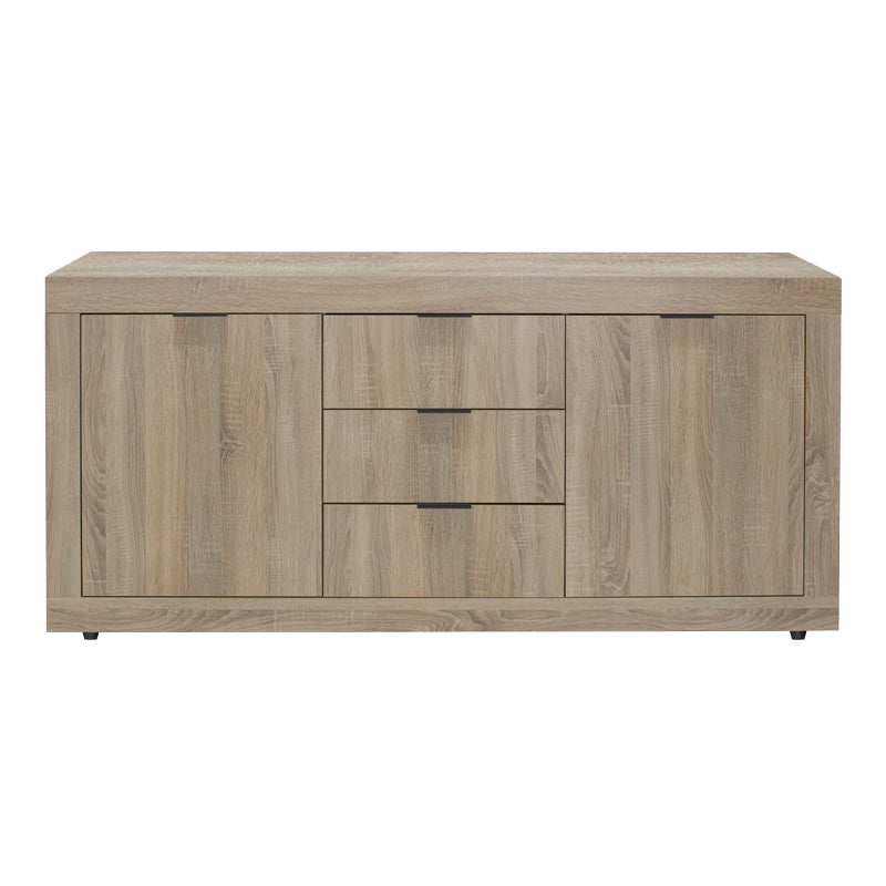 Μπουφές Doha  σε sonoma απόχρωση 180x45x80.5εκ - Pakobazaar