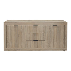 Μπουφές Doha  σε sonoma απόχρωση 180x45x80.5εκ - Pakobazaar