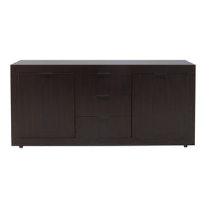 Μπουφές Doha  σε wenge απόχρωση 180x45x80.5εκ - Pakobazaar