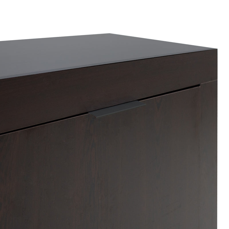 Μπουφές Doha  σε wenge απόχρωση 180x45x80.5εκ - Pakobazaar