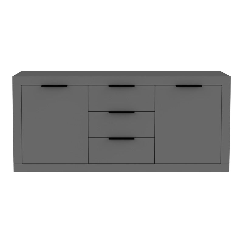 Μπουφές Doha  σε ανθρακί απόχρωση 180x45x80.5εκ - Image 4