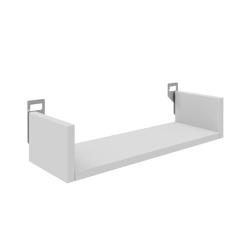 Ραφιέρα τοίχου Derva  σε λευκή απόχρωση 45x15x10cm - Image 1