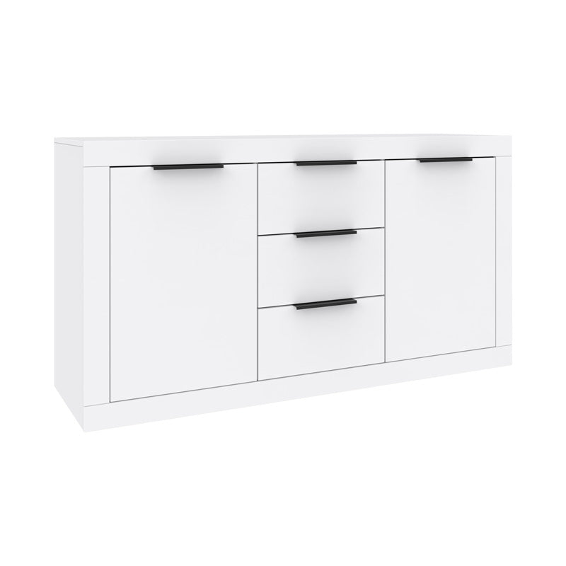Μπουφές Doha  σε λευκή απόχρωση 150x45x80.5εκ - Pakobazaar