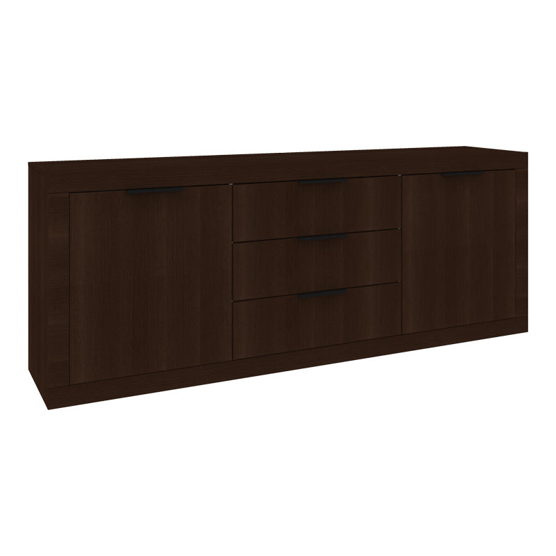 Μπουφές Doha  σε wenge απόχρωση 210x45x80.5εκ - Pakobazaar
