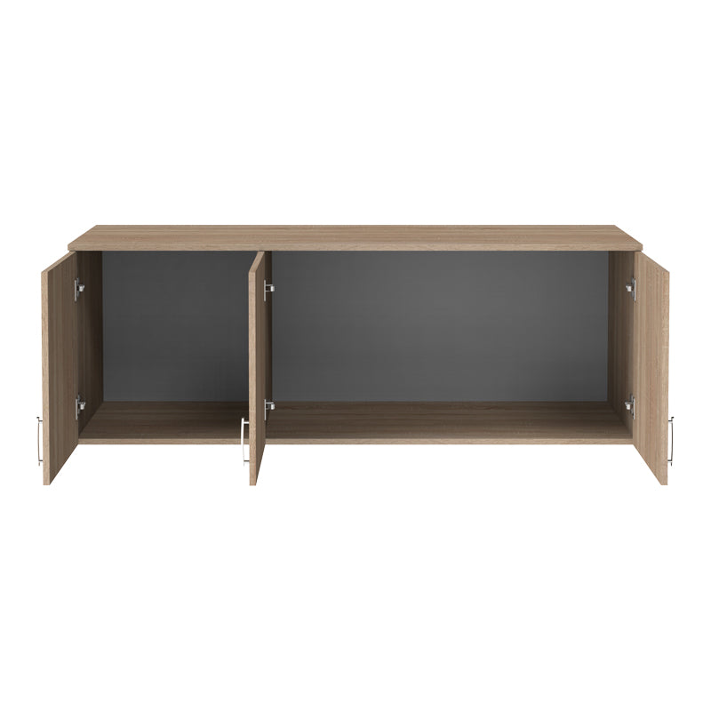 Πατάρι ντουλάπας Royal  τρίφυλλο sonoma 150x58x53εκ - Pakobazaar