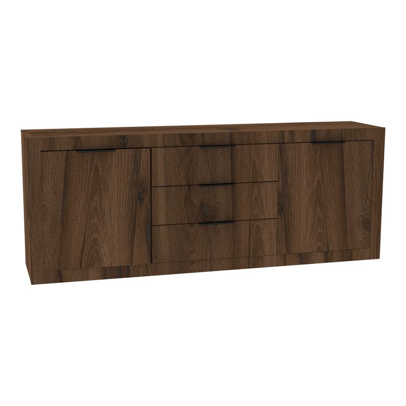 Μπουφές Doha  καρυδί με oak 210x45x80.5εκ